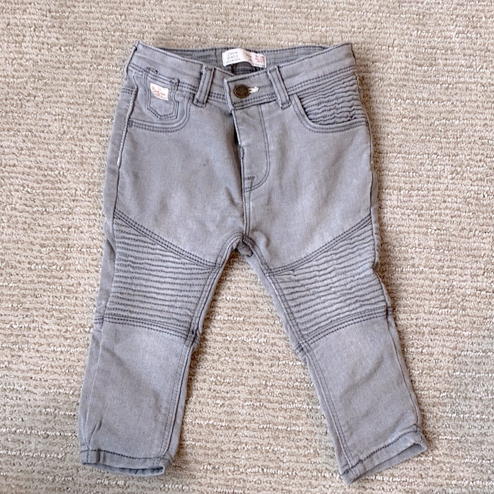 Baby boy Zara biker Denim